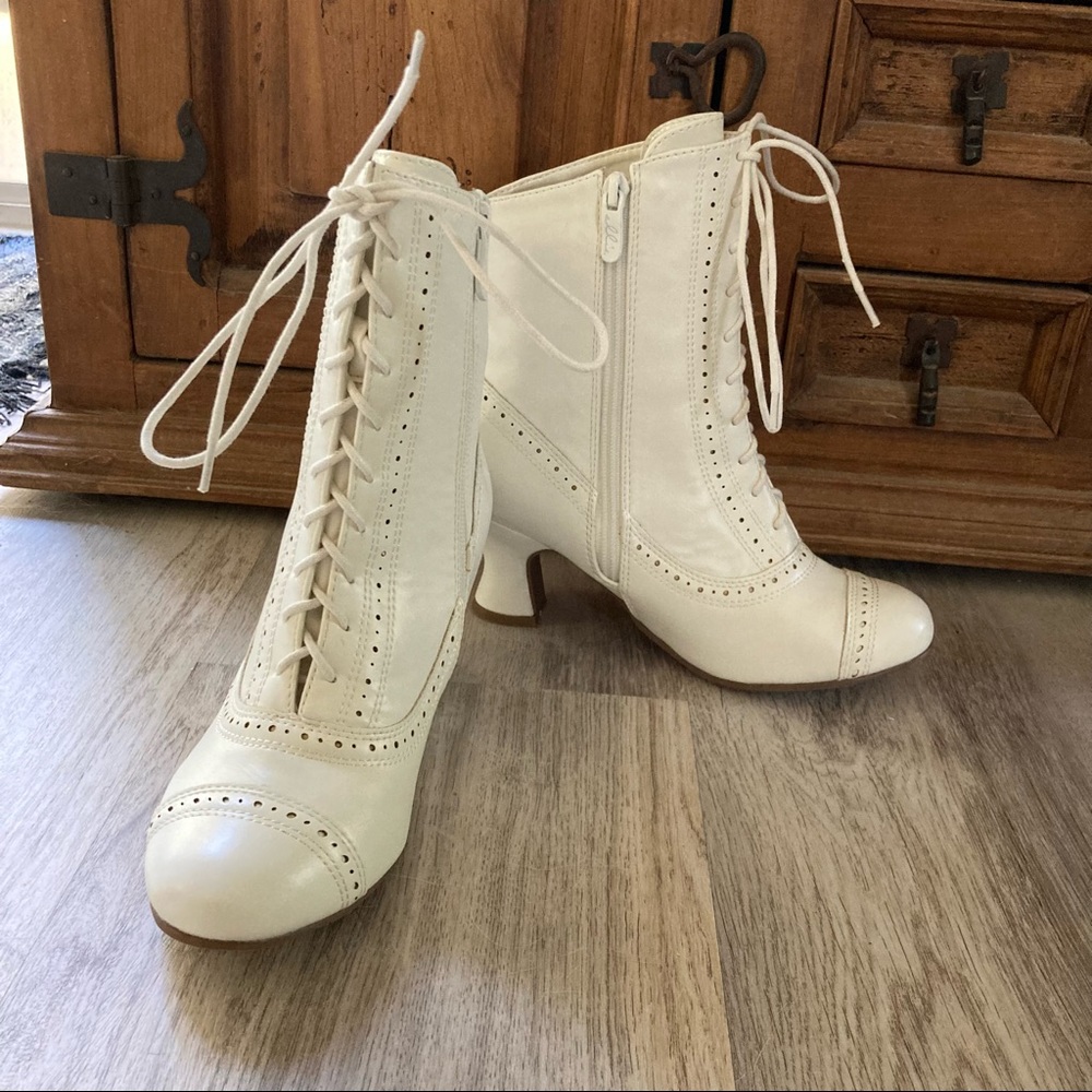 🤍Ellie Shoes Women's 253-sarah Mid Calf Boot (white)